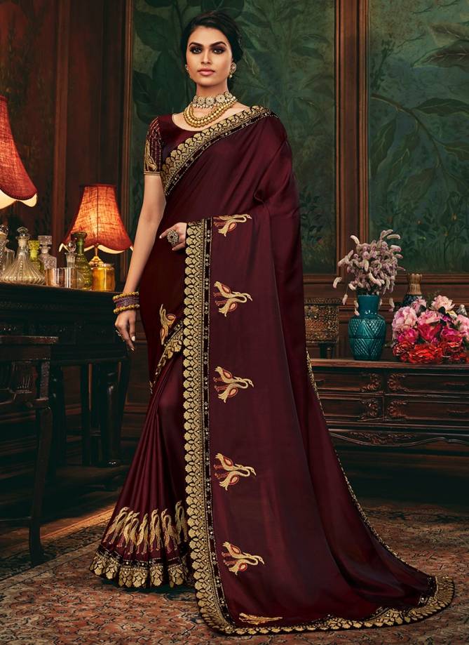 MOTIF MORE VOL 14 Latest Fancy Designer Wedding Wear Imported Fabric Heavy Work Stylish Saree Collection 